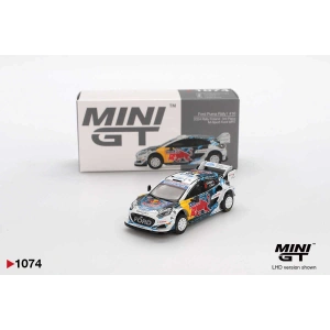 Mini GT MGT01074 1/64 Ford Puma Rally1 #16 M-Sport Ford WRT 2024 Rally Finland 3rd Place