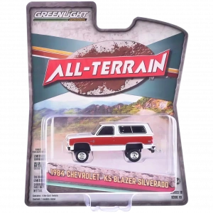 Greenlight 1/64 All-Terrain Series 16- 1984 Chevrolet K5 Blazer Silverado 35290-E