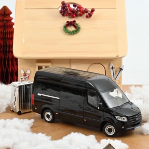 Norev 183041 1/18 Mercedes-Benz Sprinter 2018 Black