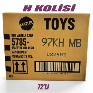 Hot Wheels Regular H Kolisi 72Li 5785-97KH