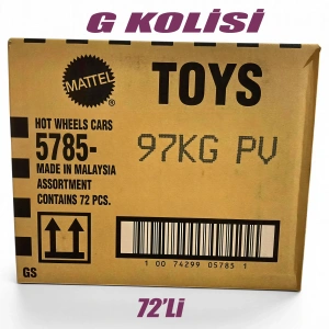 Hot Wheels Regular G Kolisi 72Li 5785-97KG