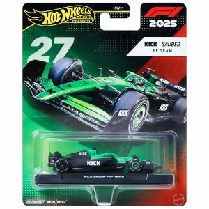 Hot Wheels Premium Formula 1 Kick Sauber 2025 No: 27 JKD89