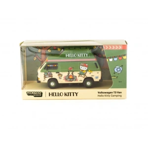 Tarmac Works 1/64 Volkswagen T3 Van Hello Kitty Camping