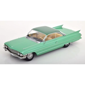 KK SCALE Cadillac Coupe DeVille Series 62 1961 Light Green Metallic