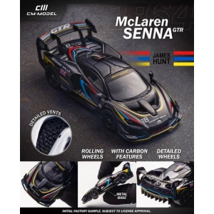 CM Model 1/64 McLaren Senna GTR - James Hunt HEC 2025 Exclusive Model