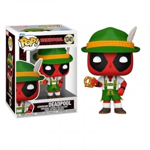 Funko Pop 1341 Deadpool - Lederhosen Deadpool Bobble-Head Figüre