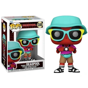 Funko Pop 1345 Deadpool- Tourist Deadpool Booble-Head Figüre
