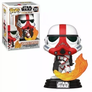 Funko Pop 350 Star Wars The Mandalorian - Incinerator Stormtrooper Figüre