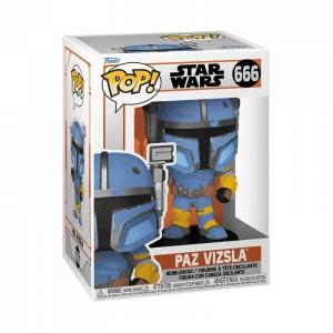 Funko Pop 666 The Mandalorian: Paz Vizsla S9 SK Figüre