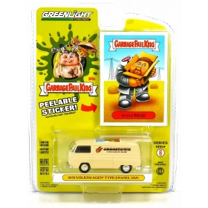Greenlight 1:64 1:64 Garbage Pail Kids Series 6 - Boxed Brad - 1979 Volkswagen Type 2 Panel Van Solid Pack 54100-E