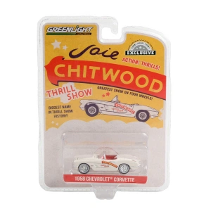 Greenlight 1:64 1958 Chevrolet Corvette - Joie Chitwood Thrill Show
