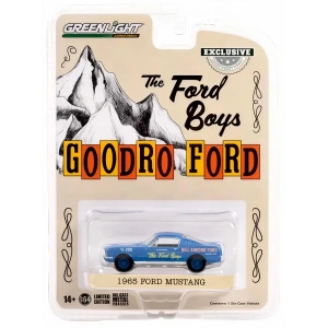Greenlight 1:64 1965 Ford Mustang Fastback - The Ford Boys Bill Goodro Ford, Denver, Colorado 30366