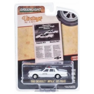 Greenlight 1:64 1980 Chevrolet İmpala 9C1 Police 39130-E