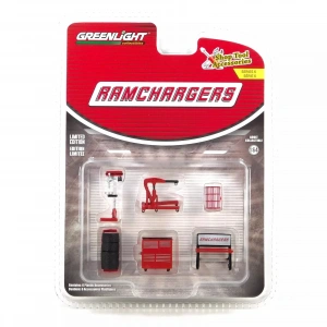Greenlight 1/64 Auto Body Shop - Shop Tool Accessories Series 6 - Ramchargers Solid Pack