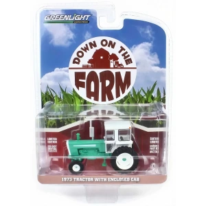 Greenlight 1/64 Down on the Farm Series 9- 1973 Tractor with Enclosed Cab