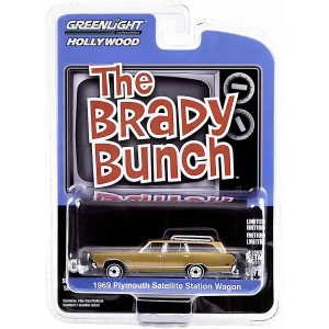 Greenlight 1/64 Hollywood Series 29- Carol Brady’s 1969 Plymouth Satellite Station Wagon – The Brady Bunch (TV Series, 1969-74)