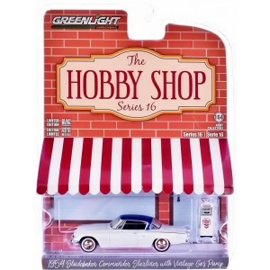 Greenlight 1/64 The Hobby Shop Series 16 - 1954 Studebaker Commander Starliner with Vintage