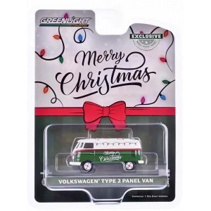 Greenlight 1/64 Volkswagen Type 2 Panel Van - Christmas 2024 30484