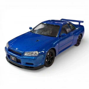 Hobbiez World 1/24 Nissan GTR R34 - Blue