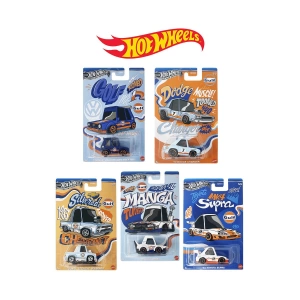 Hot Wheels 1/64 Tooned Gulf - Themed Automotive