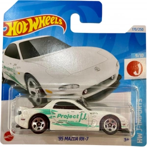 Hot Wheels (2024) Mazda RX-7 (Beyaz)