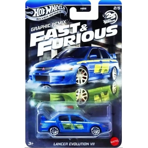 Hot Wheels 2025 Fast & Furious: Graphic Remix - Lancer Evolution VII