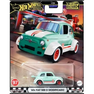 Hot Wheels Boulevard 2024 Mix2 - 60s FIAT 500D Modificado