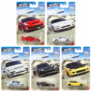 Hot Wheels Fast & Furious Race Off 5li Set HNR88-979P