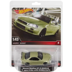 Hot Wheels Premium 1/43 Nissan Skyline GT-R (BNR34) V-Spec II II Nur With NISMO