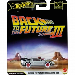 Hot Wheels Premium Back To The Future Time Machine - 1955