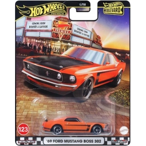Hot Wheels Premium Boulevard 69 Ford Mustang Boss 302