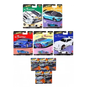 Hot Wheels Premium Car Culture 2025 Silhouettes + Hot Wheels Fast and Furious Decades Of Fas