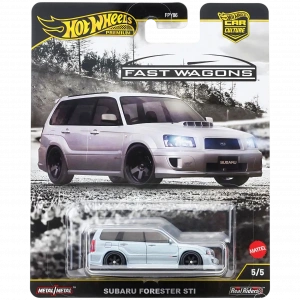 Hot Wheels Premium Car Culture Fast Wagons Subaru Forester STI
