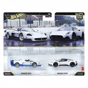 Hot Wheels Premium Car Culture Maserati MC12 ve Maserati MC20