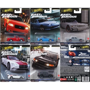 Hot Wheels Premium Fast & Furious 2024 Mix H Set