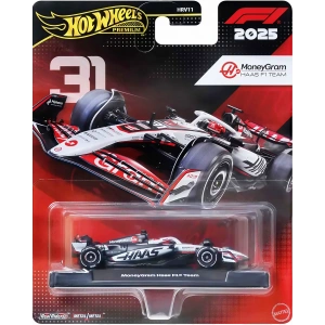Hot Wheels Premium Formula 1 MoneyGram Haas F1 Team (#31) HRV11 - JKD78