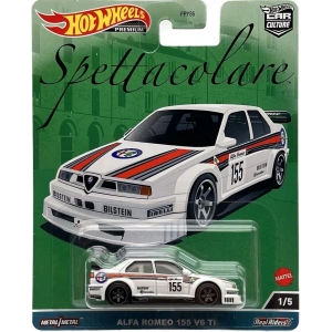 Hot Wheels Premium Spettacolare Alfa Romeo 155 V6 Ti #155