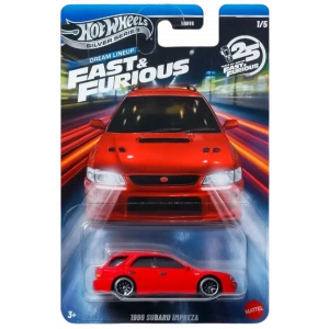 Hot Wheels Silver Series Dream Lineup Fast Furious  - 99 Subaru Impreza