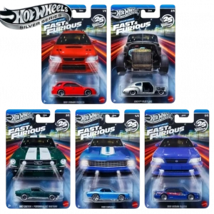 Hot Wheels Silver Series Dream Lineup Fast Furious - HNR88 - 979N