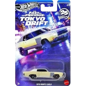 Hot Wheels Silver Series Fast & Furious Tokyo Drift - 1970 Monte Carlo