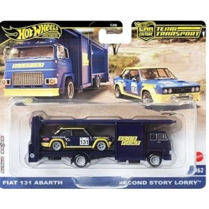 Hot Wheels Team Transporter – Fiat 131 Abarth & Second Story Lorry