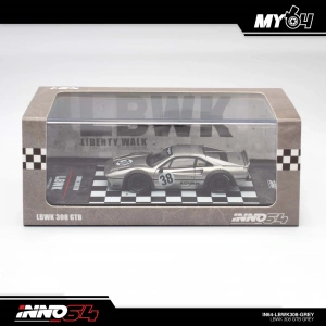 Inno 1/64 LBWK 308 GTB Grey IN64-LBWK308-GREY
