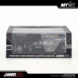 Inno 1/64 Nissan R89C Le Mans Shakedown Test At Paul Ricard 1988