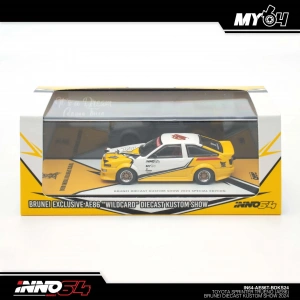 Inno 1/64 Toyota Sprinter Trueno AE86 Brunei Diecast Kustom Show 2024 IN64-AE86T-BDKS24
