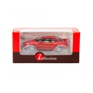 J Collection 1/64 Nissan Skyline GT-R (BNR32) Red
