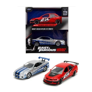 Jada 1/32 F&F Legacy Series Twin Pack W4/2