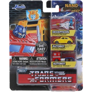 Jada 1/87 Hollywood Rides Nano 3-Pack NV-04 Transformers