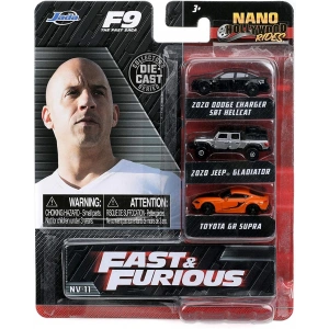 Jada 1/87 Hollywood Rides Nano 3-Pack NV-11 Fast & Furious
