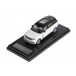 LCD Models 1/64 Range Rover White & Black 2022
