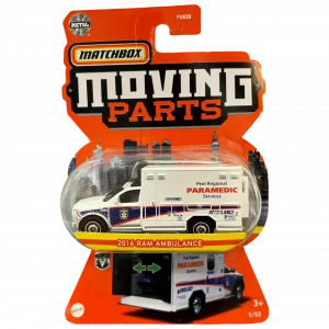 Matchbox Collectors Moving Parts - 2016 Ram Ambulance